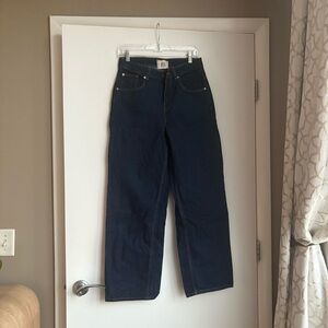 BDG Tapered Baggy Dark Wash Jeans